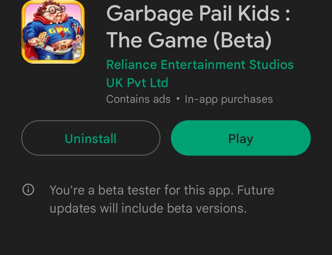 WhyteWolf's tweet photo. Anyone a fan of the
#GPK ?
A.K.A. 
Garbage Pail Kids?
Wanna relive some nostalgia? 
Join me on
The Mobile #GPKGame
TATJ-CANB
That's my Ally code
It's pretty fun 
If you like flicking boogers that is 😜 https://t.co/UuVYc0x7Vi