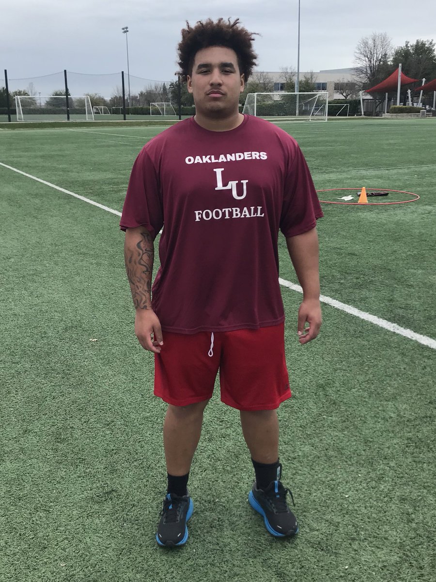 dlinevids1's tweet photo. Back to work with @cantguardangelo (6-1 280). Recently was at D2 Lincoln University. A ton of potential in this young man! @SacBee_JoeD @Coach_Ohout @ARCBeaverBall https://t.co/LL8i5D7Ya0