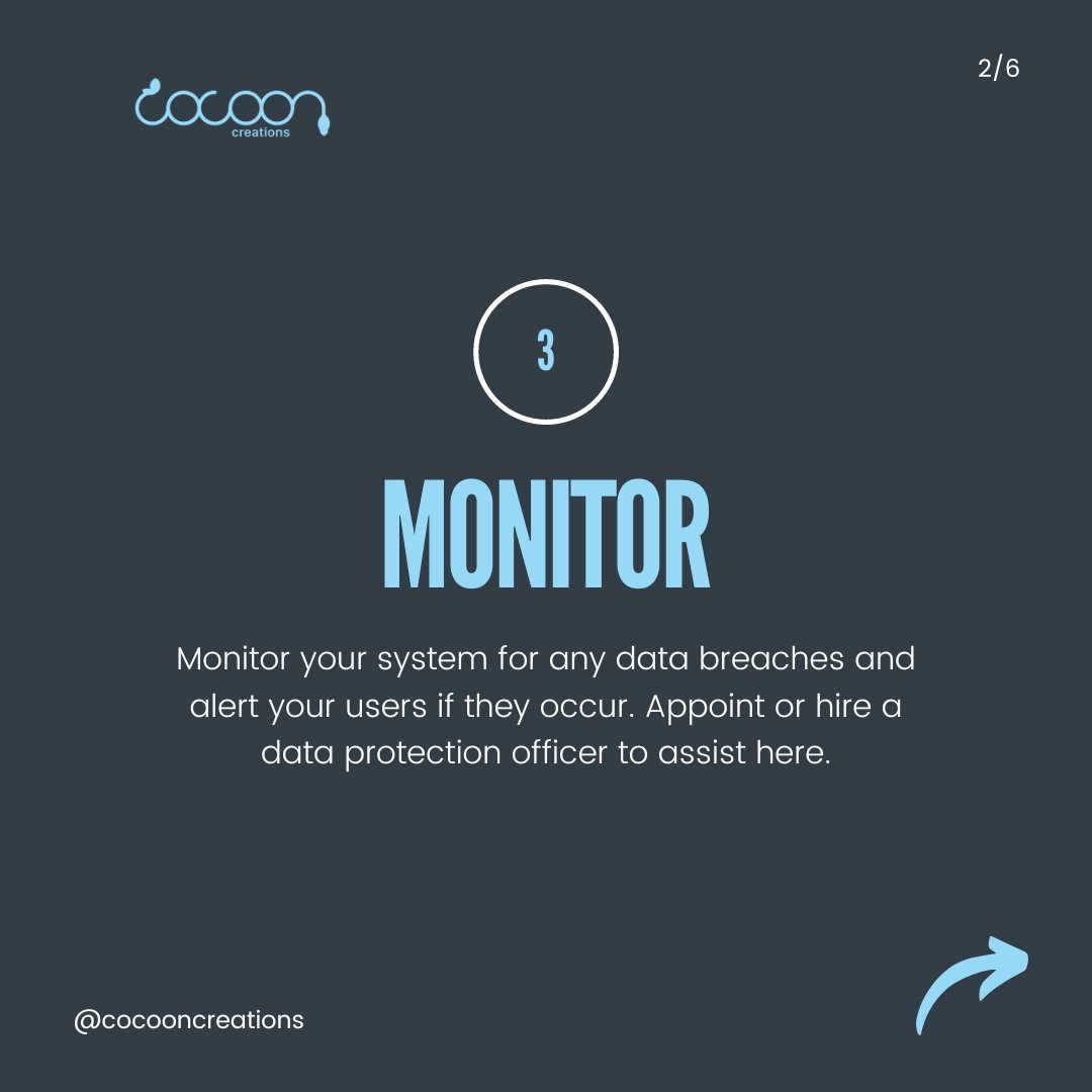 cocooncreations's tweet photo. Do you know if your app is GDPR compliant? Here are a few steps you can take to make sure it is: https://t.co/uDtRvn8D0z