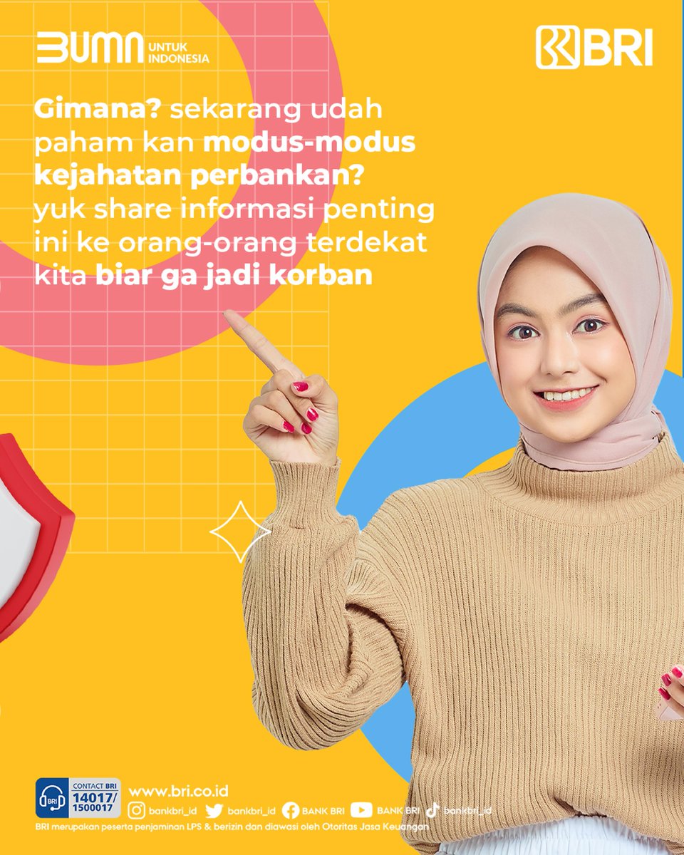 BANKBRI_ID's tweet photo. Nahhh kalo dah di deketin sama modus-modus penipuan ini, langsung kabur aja ya gaiss! 😀

#BRI #BRIEdukasi https://t.co/IgBqWavJit