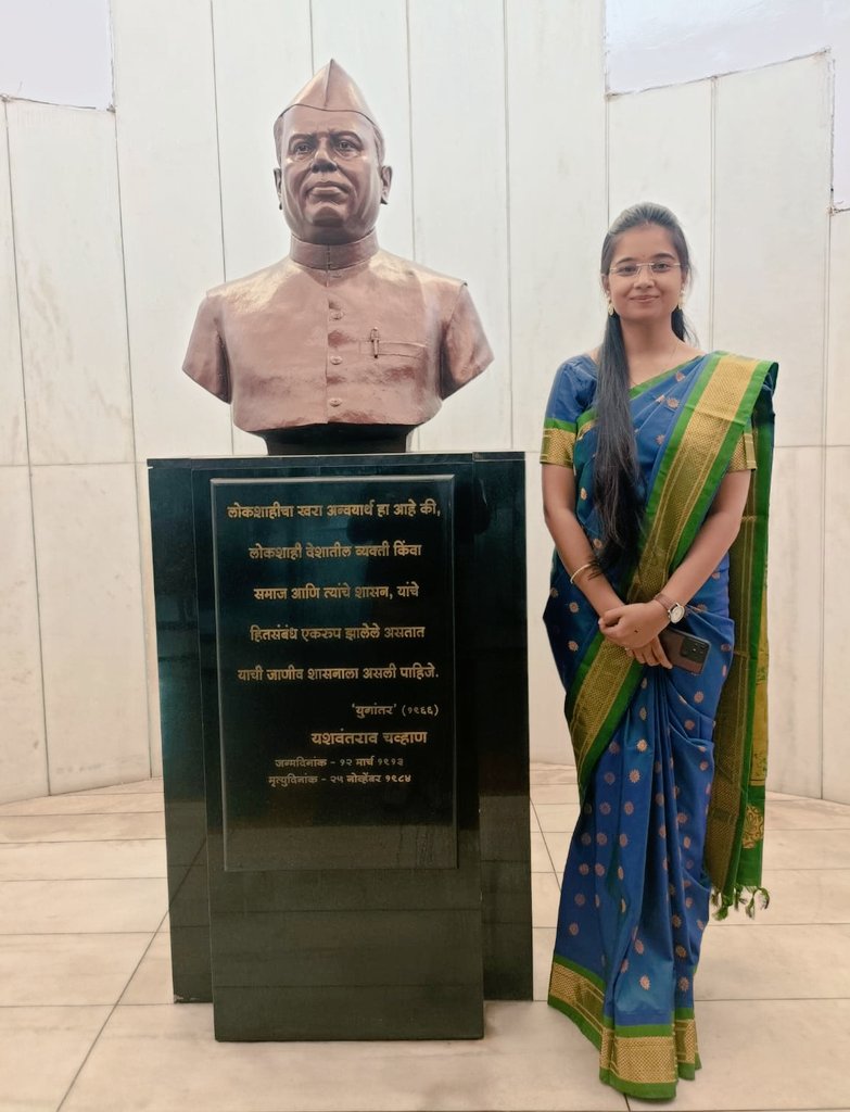 RanjaneVarada's tweet photo. "The real meaning of Democracy is that the government should realise the interests of individuals or society, and their government should be aligned with a democratic country." - Y. B. Chavan (Yugantar, 1966) #inspiration https://t.co/R8rheMUlKn