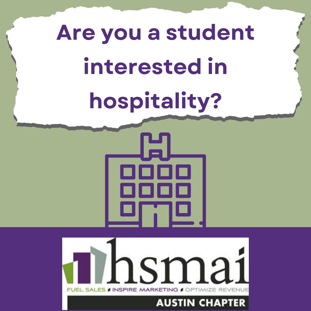 Exciting news for hospitality students! HSMAI offers scholarships for those in the Austin area, based on work experience, career aspirations &amp; academics. Jump start your career &amp; apply now! lnkd.in/grRFR8jn
