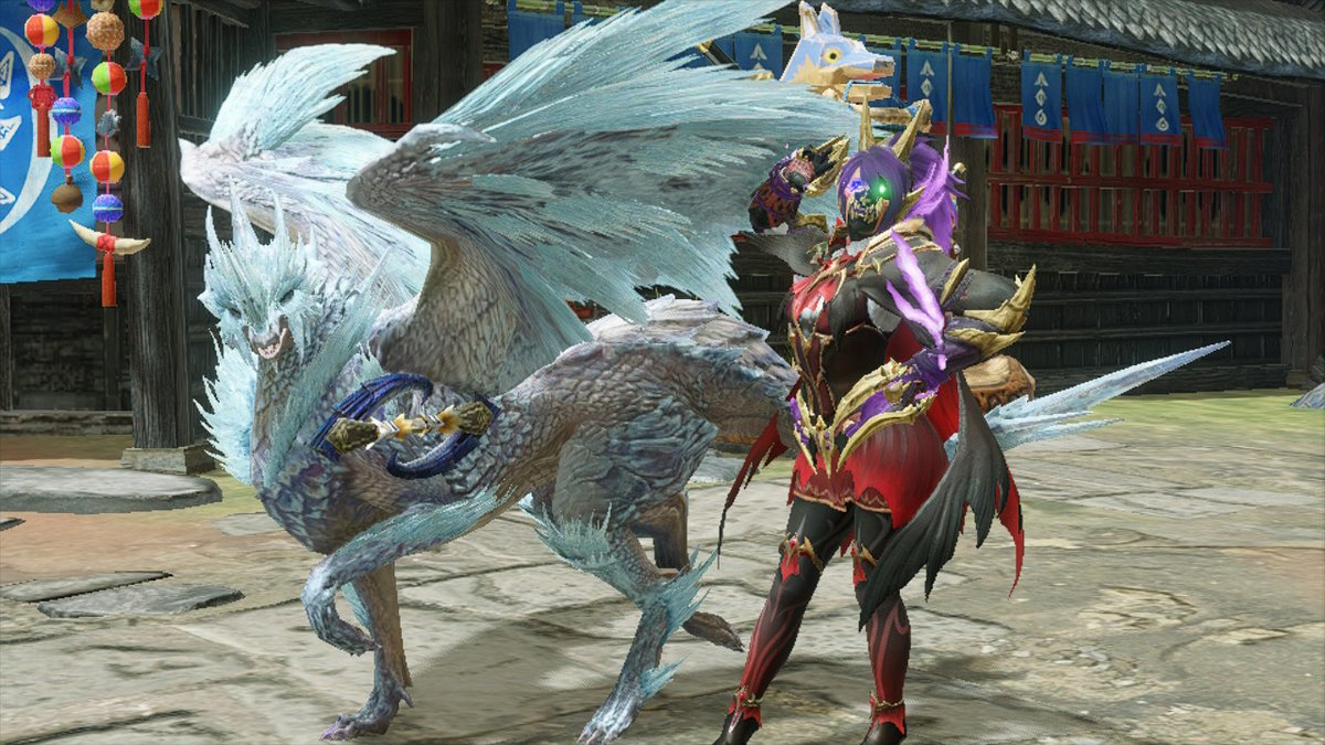 BluezilaX's tweet photo. #MHRise #MonsterHunter #NintendoSwitch https://t.co/DWmiVpa3PJ