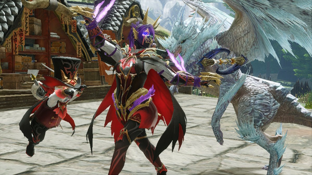 BluezilaX's tweet photo. #MHRise #MonsterHunter #NintendoSwitch https://t.co/DWmiVpa3PJ