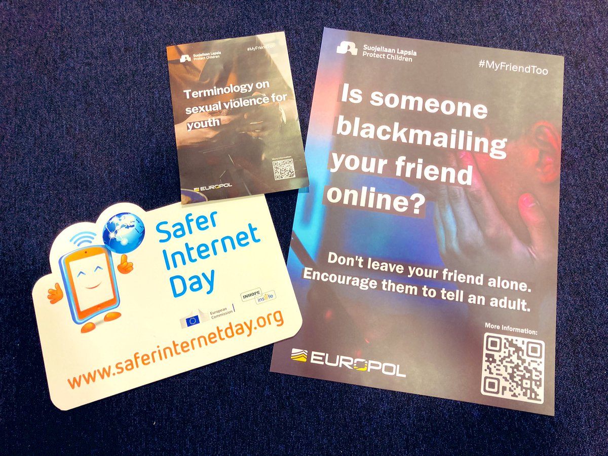 EC3Europol's tweet photo. It’s finally here, we are celebrating #SaferInternetDay! 🎉
We are ready to receive 200 young students from @eshthehague to speak about #online safety. A unique platform for youngsters to make their voices heard 🔊
💻🌍 Together we can create a better online world.
#SID2023 https://t.co/WUjbu5JwlF