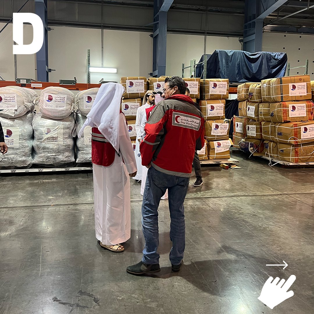 dohanews's tweet image. Qatar has prepared aid for the thousands affected by the devastating earthquakes that hit Turkey and Syria on Monday.

Stay tuned as we follow the aid and head to the impacted sites.