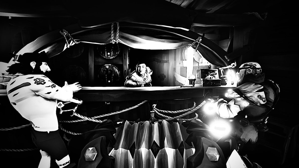 Going around the tavern giving candy grams for Valentine’s Day #SoTshot <a href="/SeaOfThieves/">Sea of Thieves</a> <a href="/STOApocalypse/">Storytellers of the Apocalypse</a>