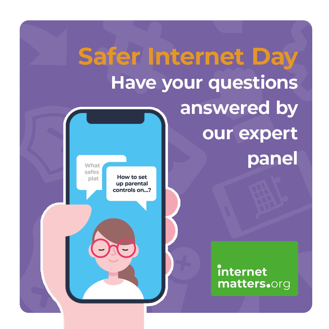And we're now live! 

Our expert panel will be answering your #OnlineSafety questions throughout today's #SaferInternetDay! 

Head over to our Instagram or Facebook stories to ask your online safety questions!

Instagram: bit.ly/3BLwPZs 
Facebook: bit.ly/3Cbbvgn