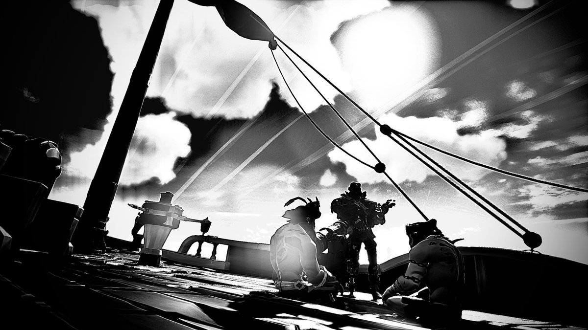 Planing our night with my mates on deck! #SoTshot on <a href="/SeaOfThieves/">Sea of Thieves</a> <a href="/STOApocalypse/">Storytellers of the Apocalypse</a>