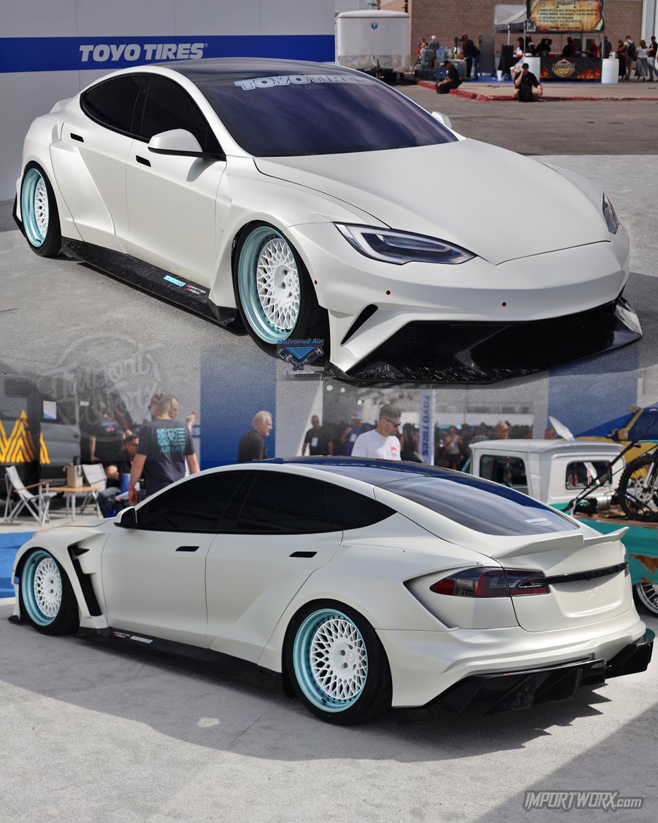 ImportWorxMedia's tweet photo. JDM Style Widebody Tesla! ⚡️
#jdm #tesla #widebody #electric #electriccars #ev #competitioncarbon #importworx #importworxmedia https://t.co/aZ5tRk9txA