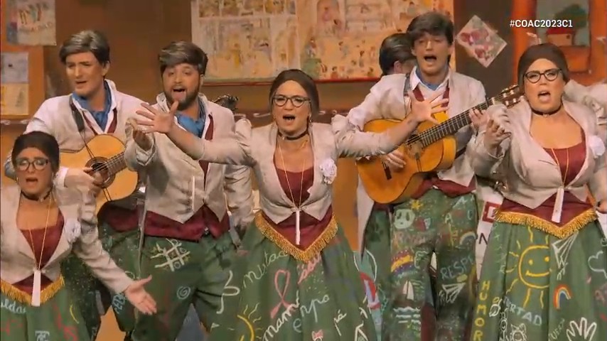 🎭 Actuación de la comparsa "La tía de la tiza" | Primera sesión de Cuartos del COAC 2023

#COAC2023C1

👉 csur.red/s8BH50MLkbH

🗣️ <a href="/peichsantana/">paz santana</a> | <a href="/Soco_Lopez/">Soco López</a> | <a href="/SoyLaCalvillo/">Reyes Calvillo🎙️</a> | <a href="/Pizarro_Fati/">Fati Pizarro</a>