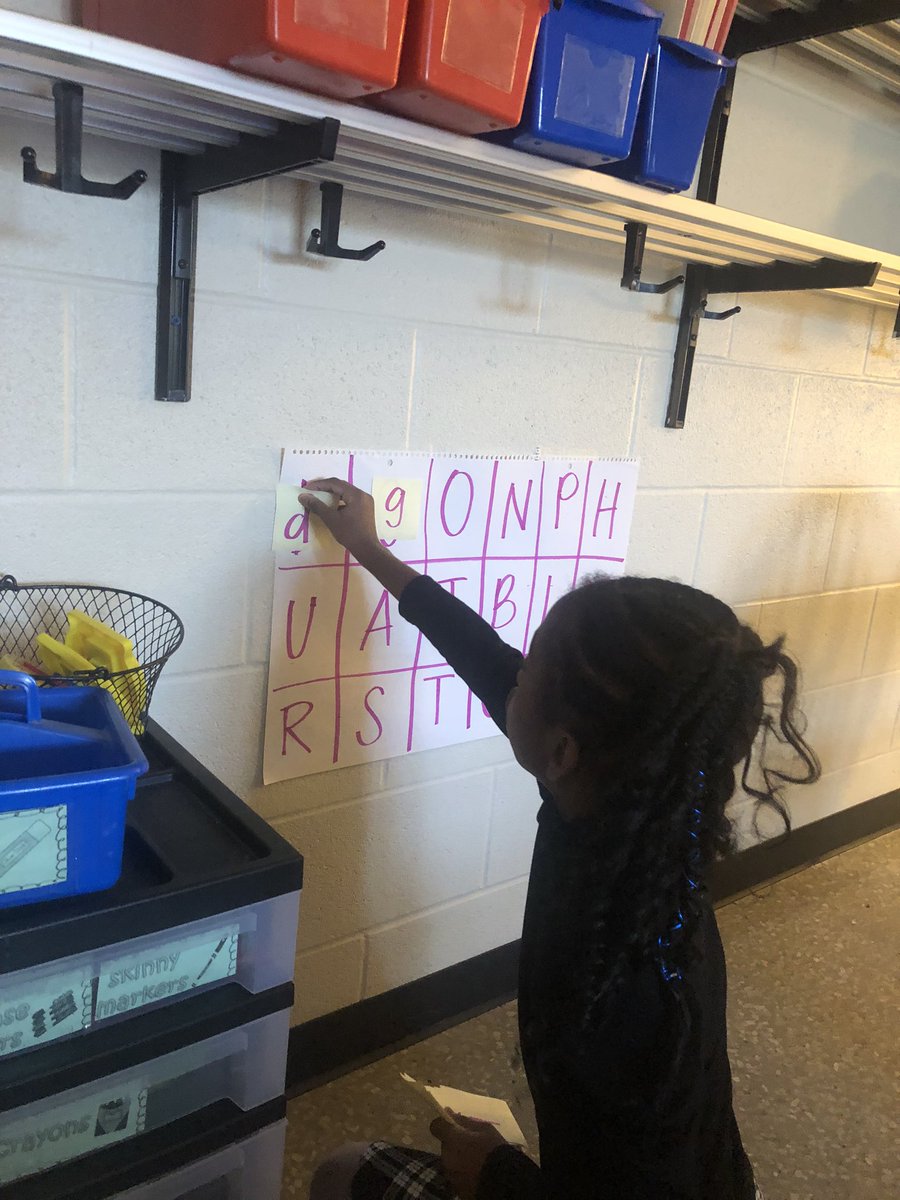 Working hard on matching lowercase and uppercase letters! #amcardinals #isdstrong