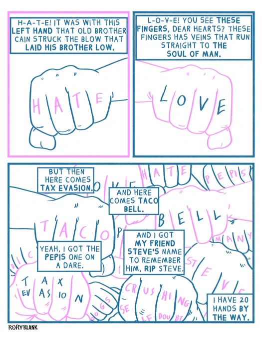 Would you like me to tell you the little story of right-hand/left-hand? 