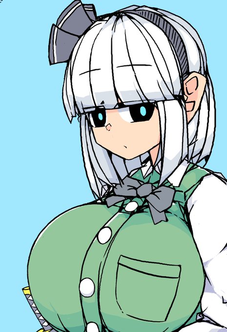 でか妖夢
描いてなんですが貧乳の方がいいような気がします 