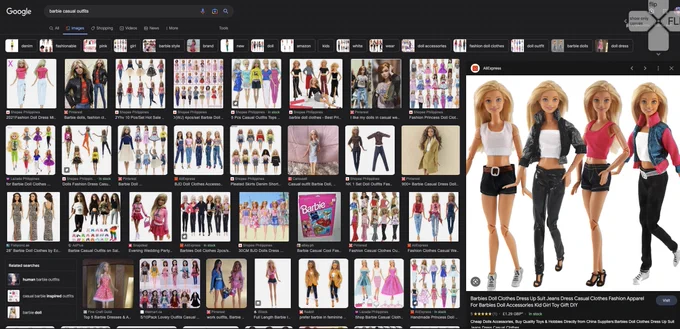 Art Tips

if you dont know  the Clothes what you want to wear for OC, Use barbie dolls as Reference 