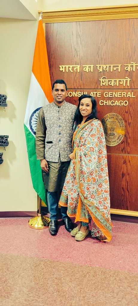 NACHA_CG's tweet photo. Thanks, @IndiainChicago for inviting the NACHA team on the eve of the 74th REPUBLIC DAY celebration. Truly a knowledgeable speech with Modi ji 2023 vision, especially Millet year and G20 group. 
@SaraogiDeepali @Ganeshkkar https://t.co/UPGyDQOrDb