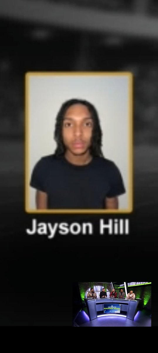 TTDMaddenCrew's tweet photo. So, time update. @Umyp3's game has been moved to Saturday at 1 pm est, it will still be streamed on the NFL's Official YouTube. In the meantime, take a look at Umyp's beautiful headshot 👀 👀 

#TTD https://t.co/Gm0B3W89Y6