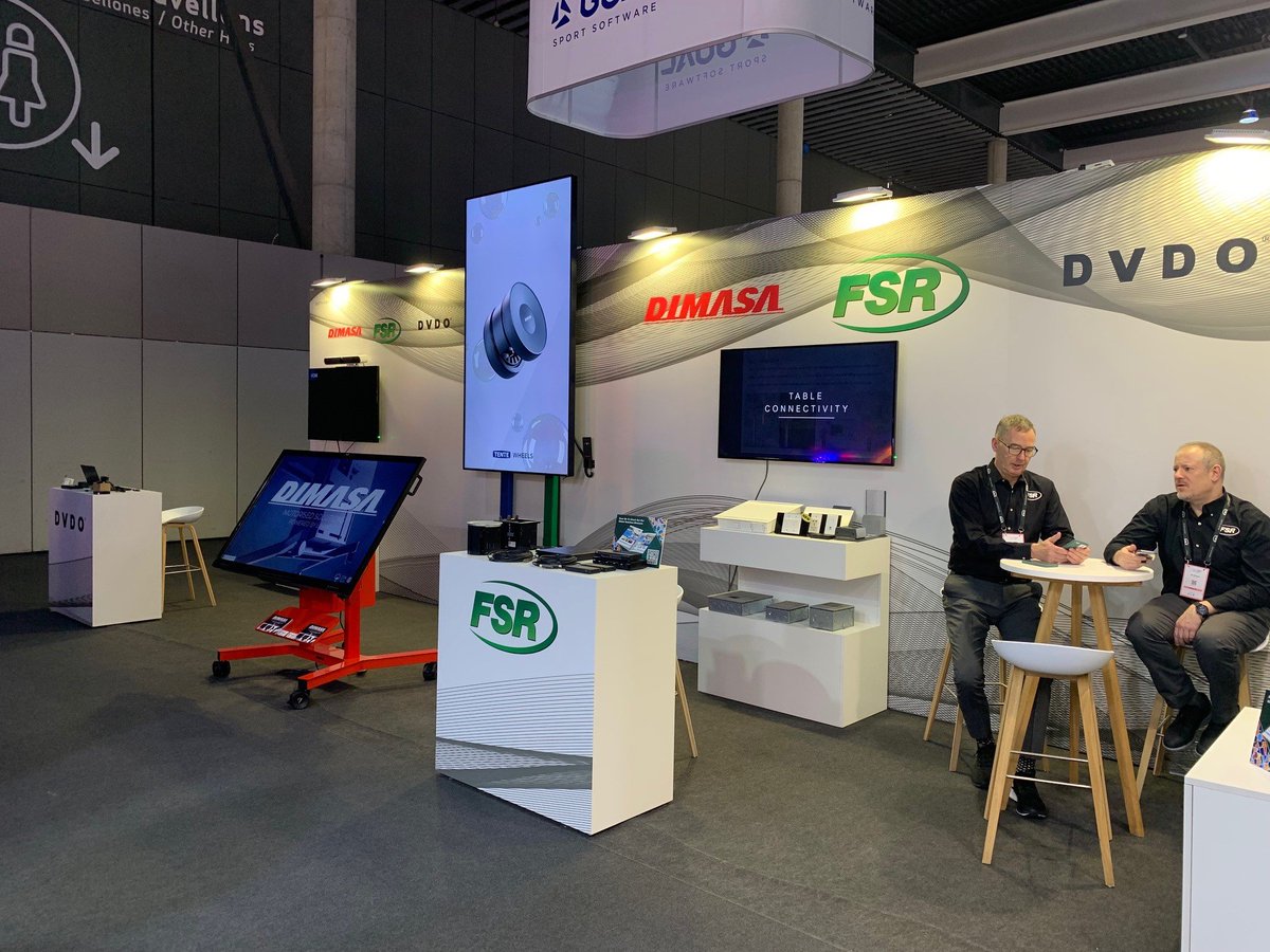 globalAVnetwork's tweet photo. @FSR_Inc was exhibiting at #ISE2023 and showed a variety of AV infrastructure solutions including #FloorBoxes, #WallBoxes, #TableBoxes, #CableRetractors as well as the very popular Smart-Way floor/wall #raceway system.
#AVtweeps #AVinfrastructure #ISE2024 #ProAV @FSR_Intl https://t.co/LFDN3UCUUp