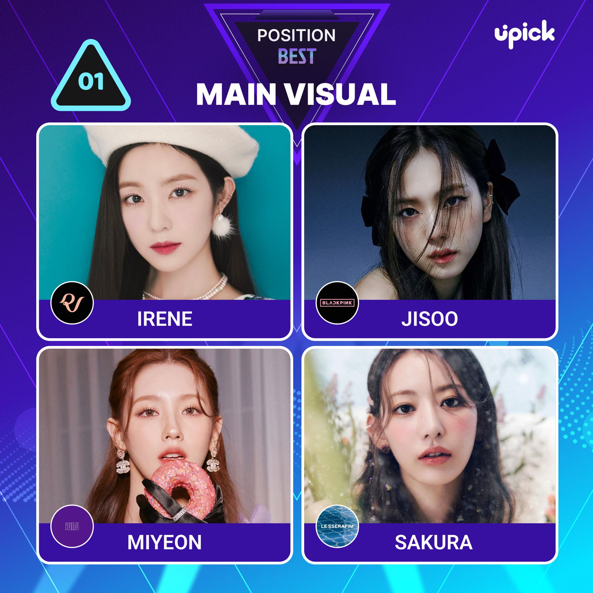 UPICK 유픽 on Twitter "🪞이번 주제는 메인비주얼 Vote for the Best Main VISUAL