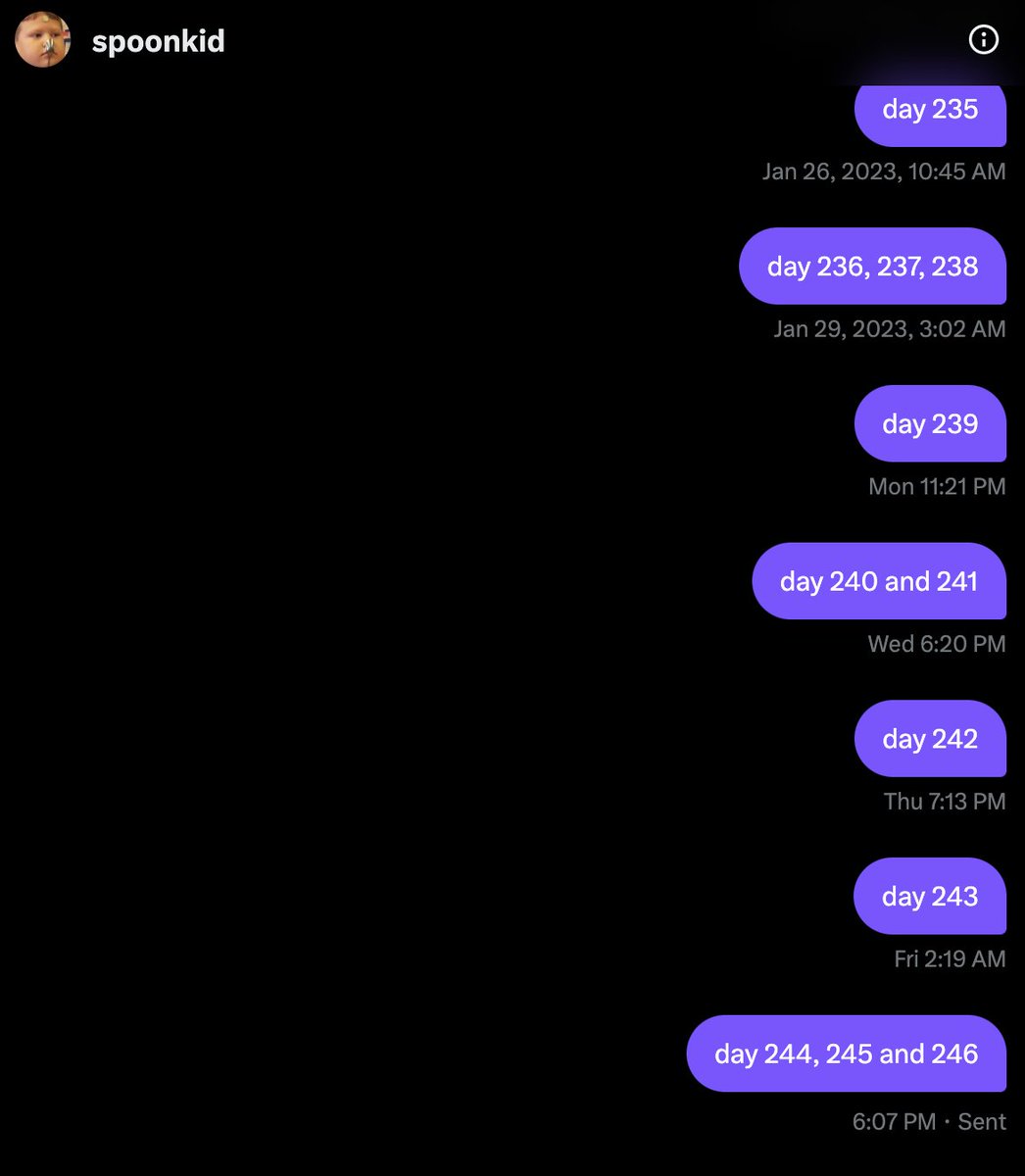messaging spoonkid on the daily tweet media