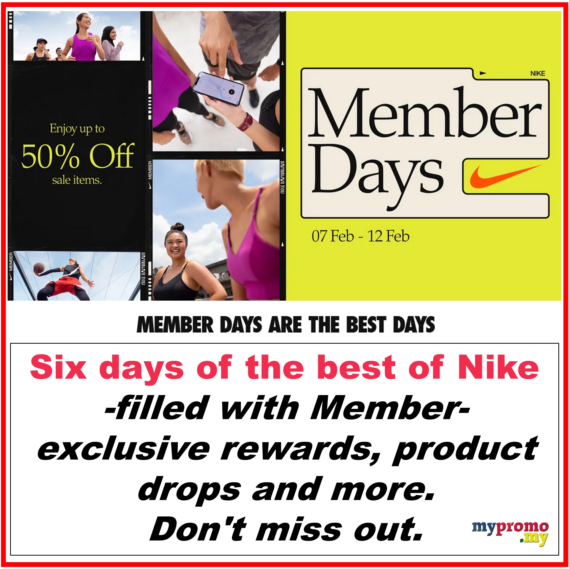 Nike Member Days: Extra 30% Off with Code