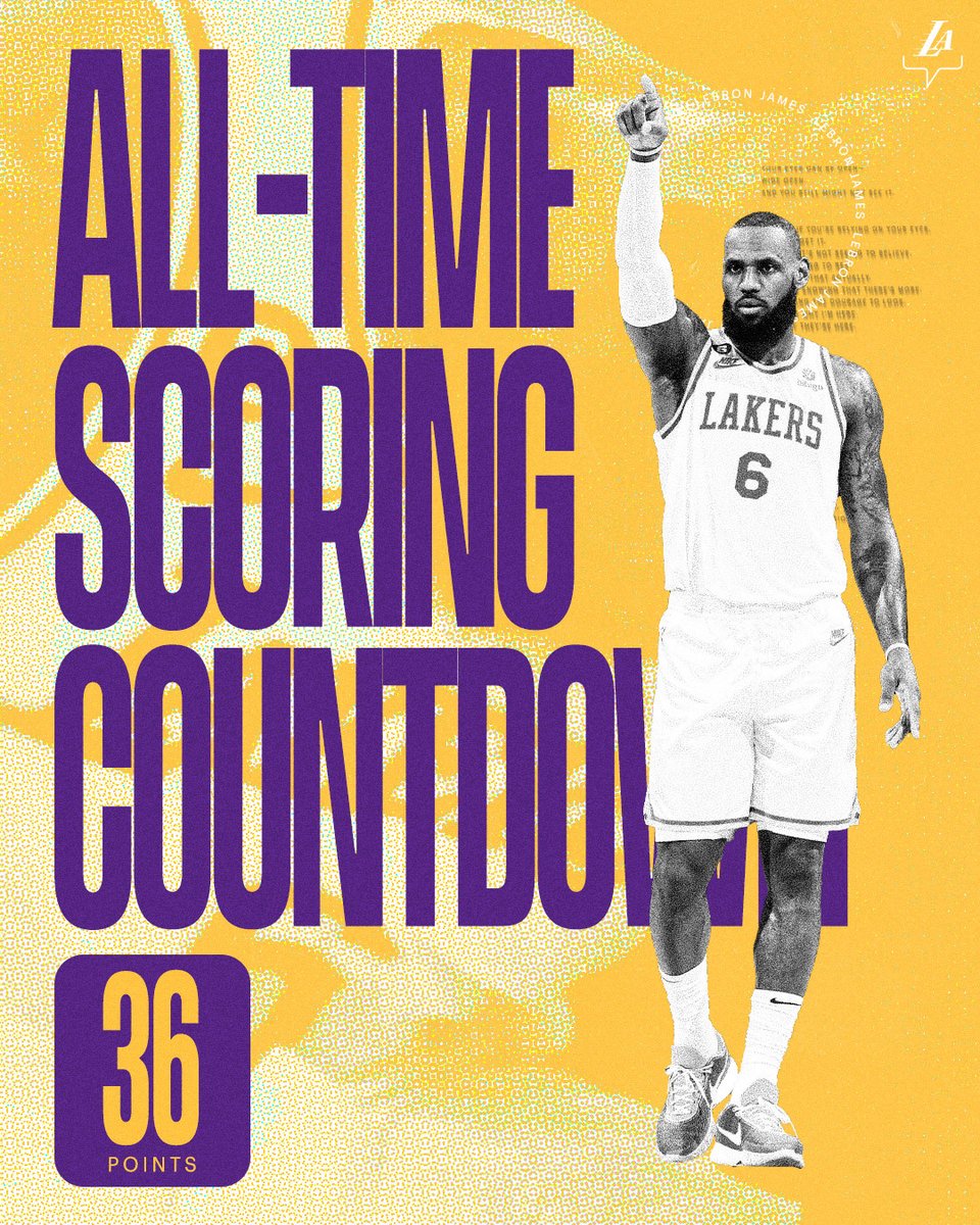 Lakers's tweet photo. Soon.

King Countdown https://t.co/OBkV6GTpZX