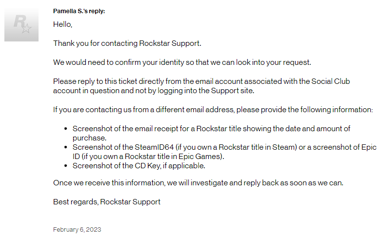 Prince_Pheonix's tweet photo. Yo @RockstarSupport, when the below happens, and you don't have access to your SocialClub email due to it being changed &amp; are told by auto-reply that "THIS MAILBOX IS OUTGOING ONLY AND IS NOT MONITORED. YOUR MESSAGE WILL NOT BE READ". That makes your *paying* customer angry. https://t.co/V9wMuzfzE1