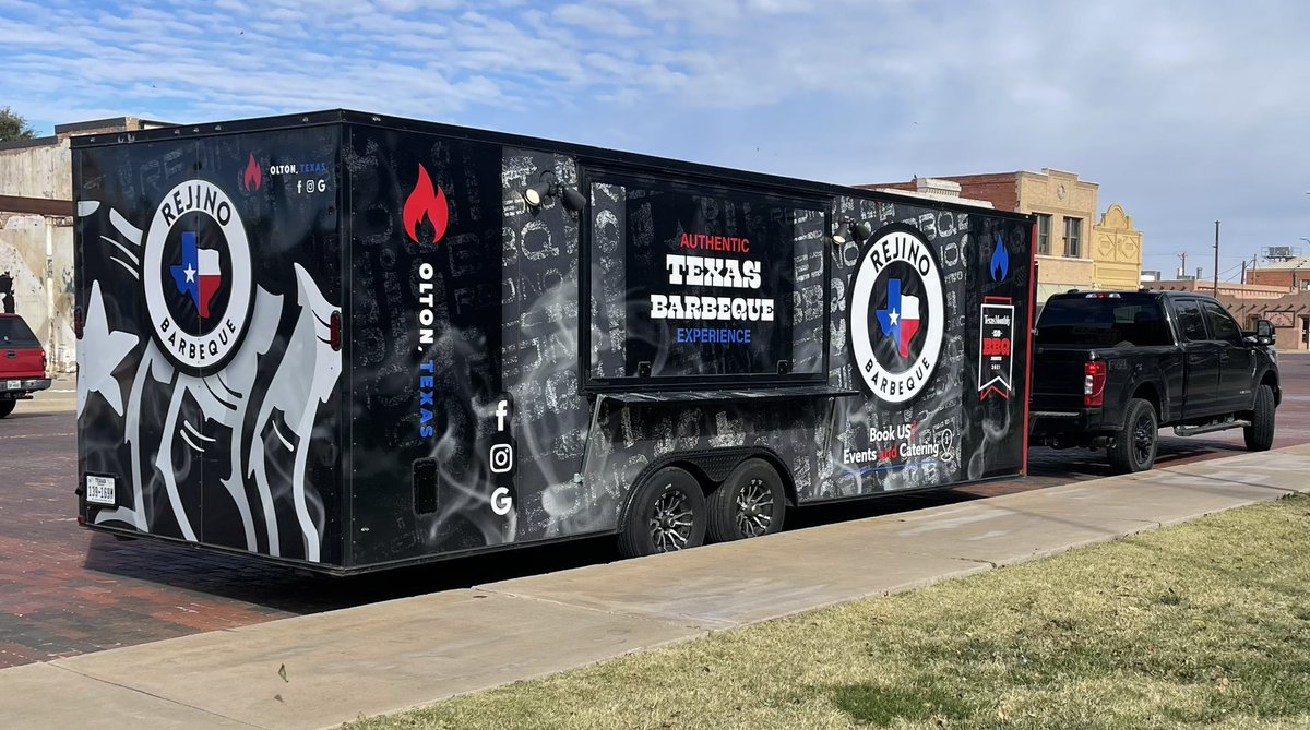 Lubbock! We’ll be in town with this trailer full of bbq on Wednesday - 11 am until sellout! We’ll be at Cardinals - @Cardsportcenter on slide!