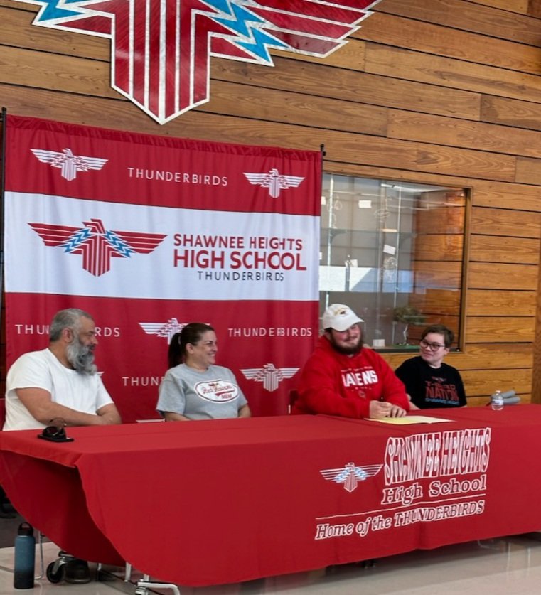 Congratulations to <a href="/FennellAidan/">Aidan Fennell</a> on signing to play football with <a href="/Red_Raven_FB/">Coffeyville Football</a> Aidan brought passion, strength and physical play as a TBIRD, and we are excited for his future at Coffeyville!