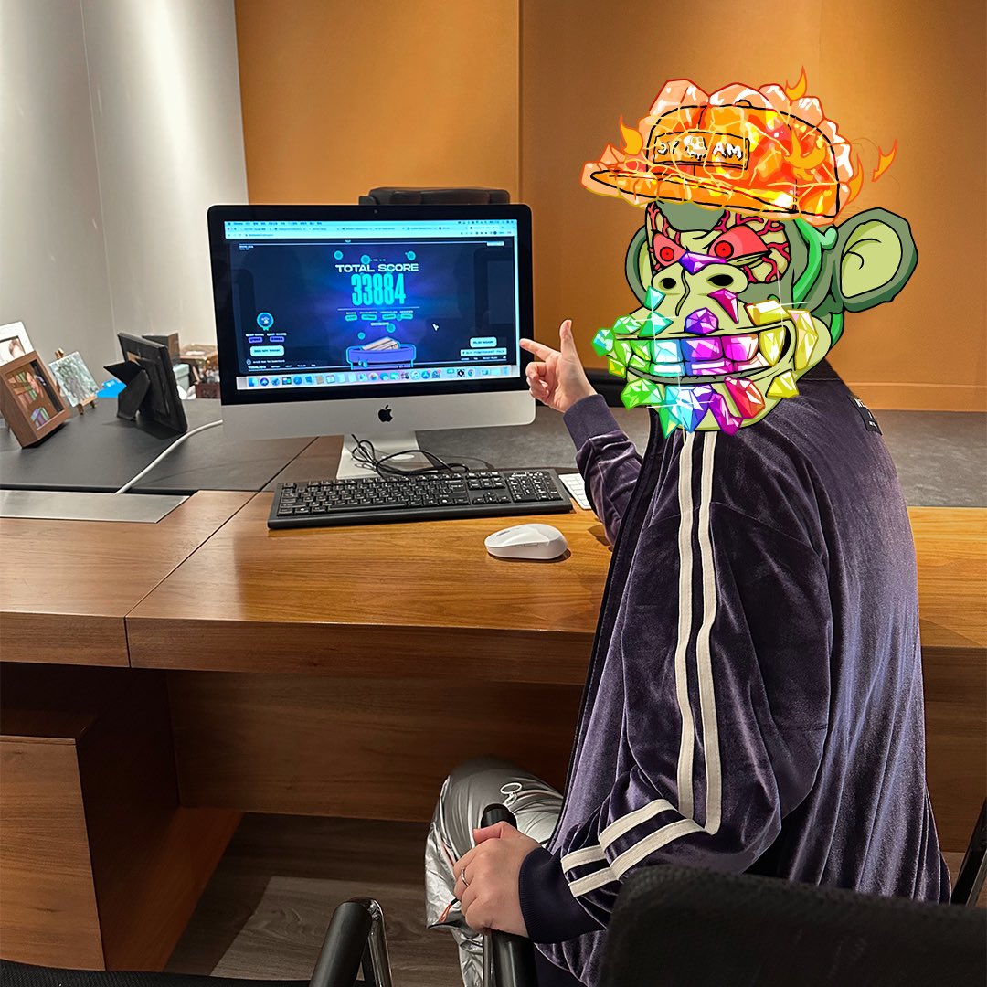 Sameth9527's tweet image. I think I don't have the talent to play games 😂😂😂😂
#BAYC #MAYC #Boredape @BoredApeYC