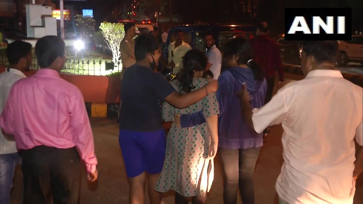 ANI's tweet photo. Karnataka | Around 137 students of a private nursing and paramedical college in Shakthinagar area of Mangaluru were admitted to different hospitals in the city yesterday, after they complained of food poisoning, allegedly after having food at their hostel mess. https://t.co/M8vmdZ6qW7