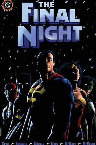 PeteIllustrated's tweet photo. If #JamesGunn is building up to a #JusticeLeauge film I hope he uses #TheFinalNight as inspiration. https://t.co/K2bhEU4j8j
