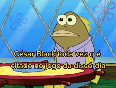 ViTimNeTTo's tweet image. #BBB23 #BBB Cezar Black, merece ser eliminado!