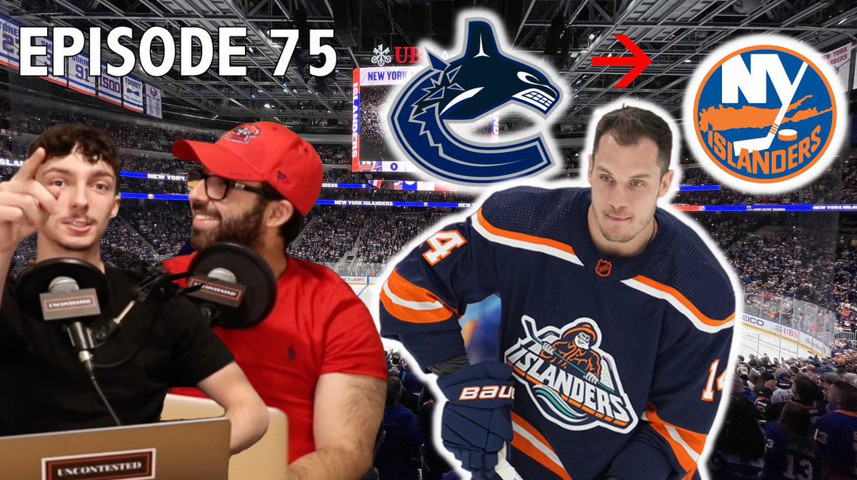 uncontestedhky's tweet photo. E75 is up! #bohorvat #nhl #canucks #islanders https://t.co/ZXNNQ63sED