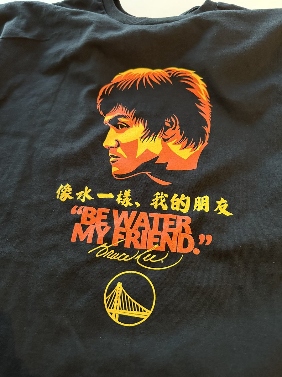 johnhayashida's tweet photo. Bruce Lee night @warriors game #WarriorsGround Let’s go! 🏀 https://t.co/pthT7i0VPD