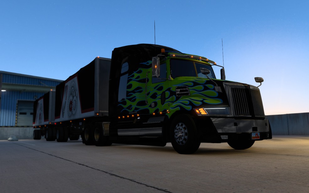 i finally got a chance to check out the 5700XE, it's awesome #AmericanTruckSimulator
