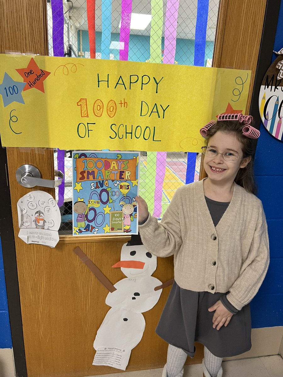 MrsBraaschOB's tweet photo. 💯 days smarter, 2️⃣nd grade style! #wdsd7 https://t.co/CP7oLovjbd