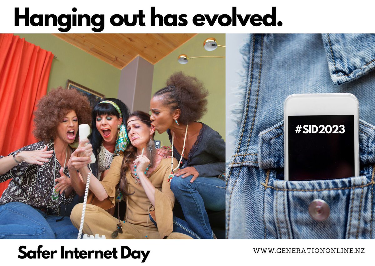 #sid2023 

Checked in on your loved ones (elderly, children, teens)

Are they doing okay online? 

How do you know? 

Conversations around keeping content secure, and sharing safely is a good start

generationonline.nz 

#onlinesafety  #cybersecurity #digitalwellbeing