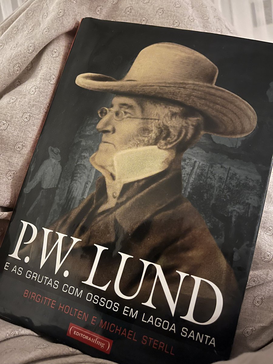 DKAmbBrazil's tweet image. Peter Wilhelm Lund. 🇩🇰 considerado pai da paleontologia 🇧🇷 pelo seu incansável trabalho no séc XIX nas grutas em #LagoaSanta. Este ano quero visitar o museu que leva seu nome. Antes, vou ler o livro de B. Holten e M. Sterll sobre este fascinante pesquisador👍🏼