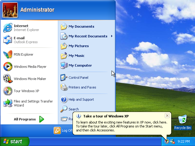 Windows Xp Notification Box POV: It's 2001, you've just booted into Windows XP for the first time ...