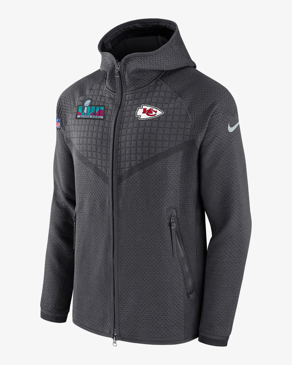 Snkr twitr on twitter ad nike super bowl lvii tech nfl full zip