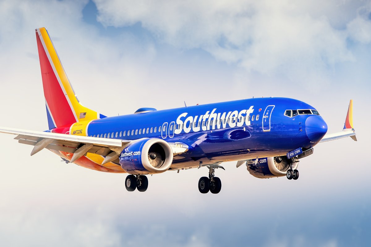 Beauty in blue. #SouthwestHeart #lax #boeing737