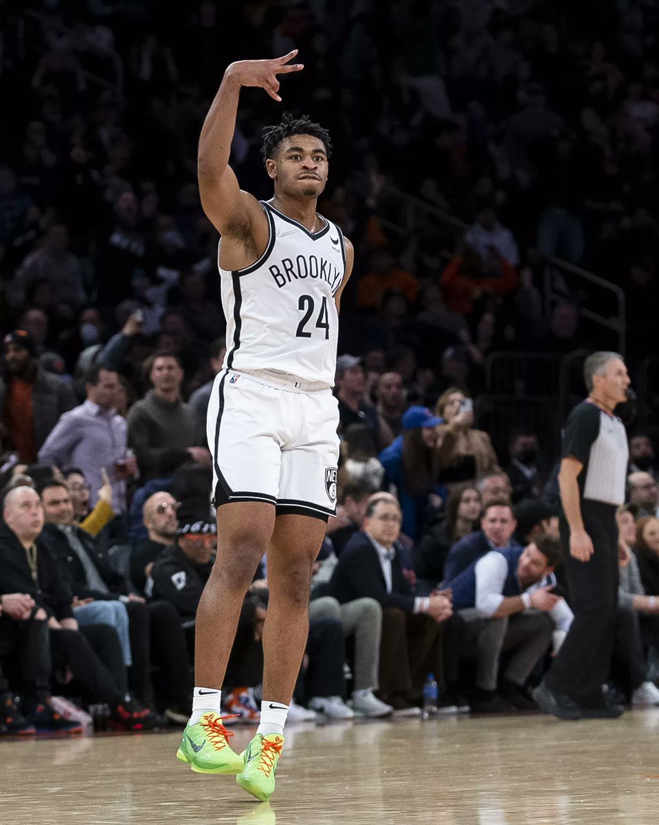 LegionHoops's tweet image. Cam Thomas tonight:

47 PTS
7-11 3PM
51% FG

He’s been unleashed.