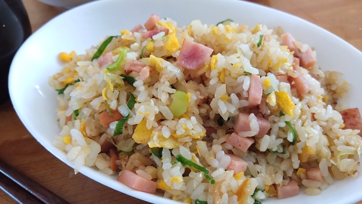 koreishabun's tweet photo. #炒飯
#お昼ごはん https://t.co/F126lghYIe