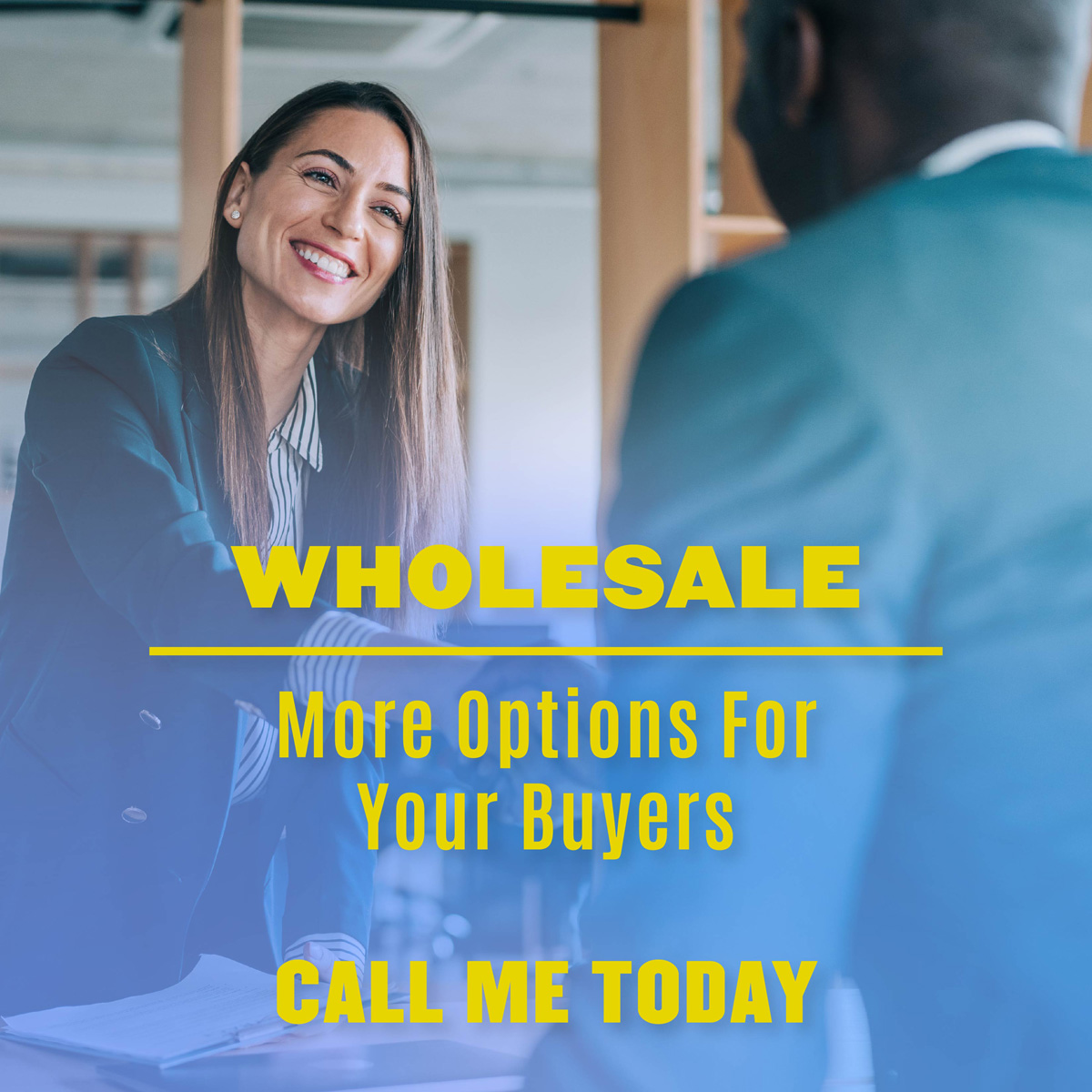 IAmAMatchmaker's tweet photo. Calling all real estate agents! Retail is not your only option. Partnering with an independent mortgage broker means giving your buyers more options to choose from. Let's talk! https://t.co/KoJH6e01Yu