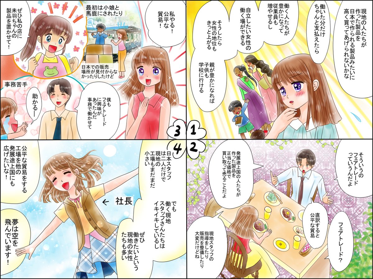 漫画4コマまとめです 