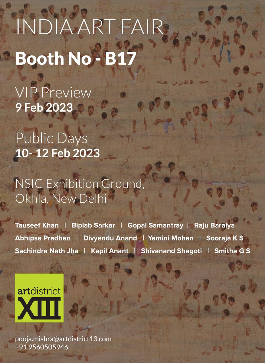 My works are exhibiting in INDIA ART FAIR.. All are Invited #art #artfair #indiaartfair #contemporaryart
