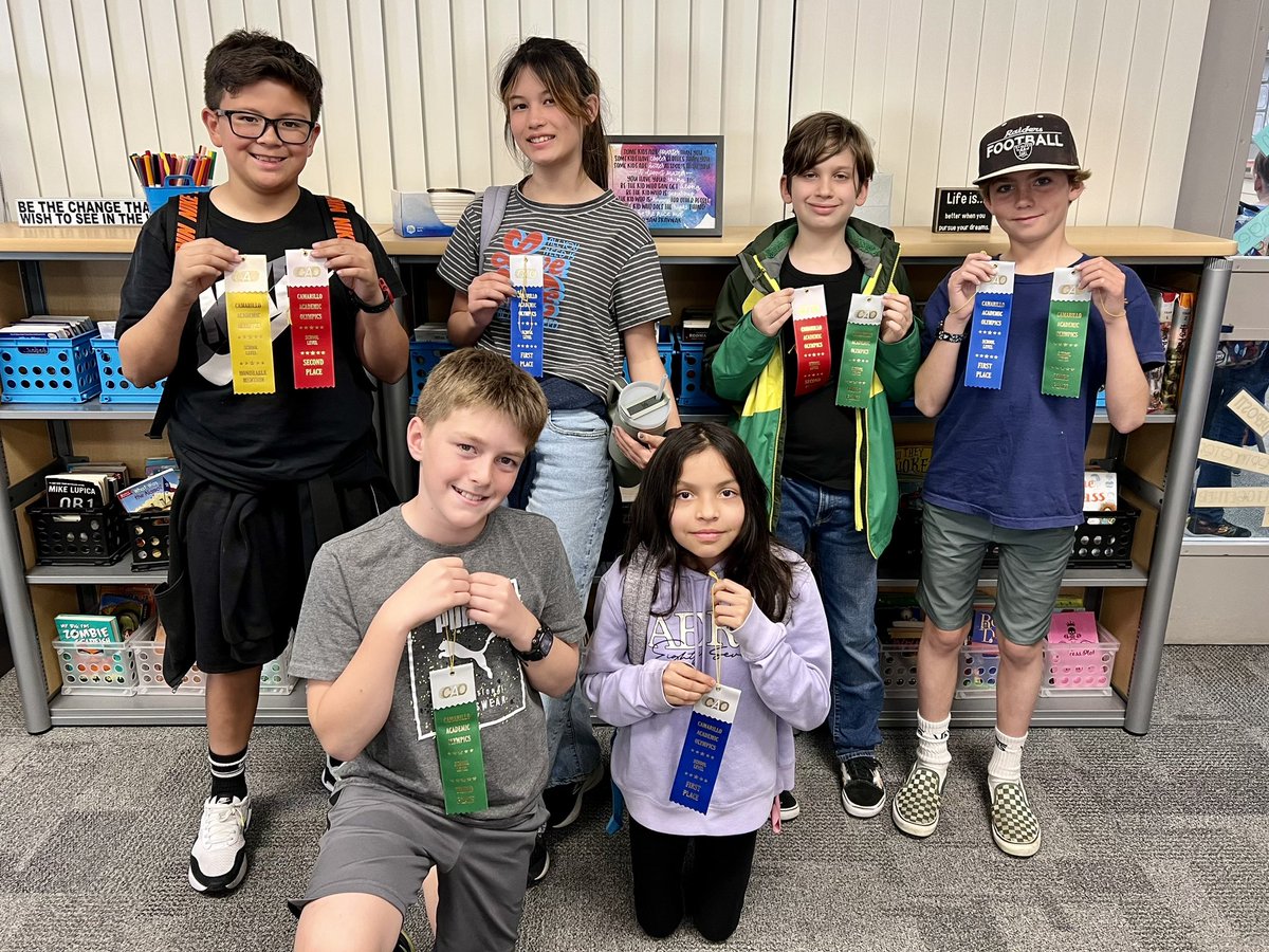 MrsBettertonTLS's tweet photo. C2 @TLSHawks Camarillo Academic Olympics Round One Winners! Can’t wait to see how our 4th &amp; 5th Grade Hawks do at City Preliminaries next week! #PVProud #TeamHawk https://t.co/PIsVaULSGy