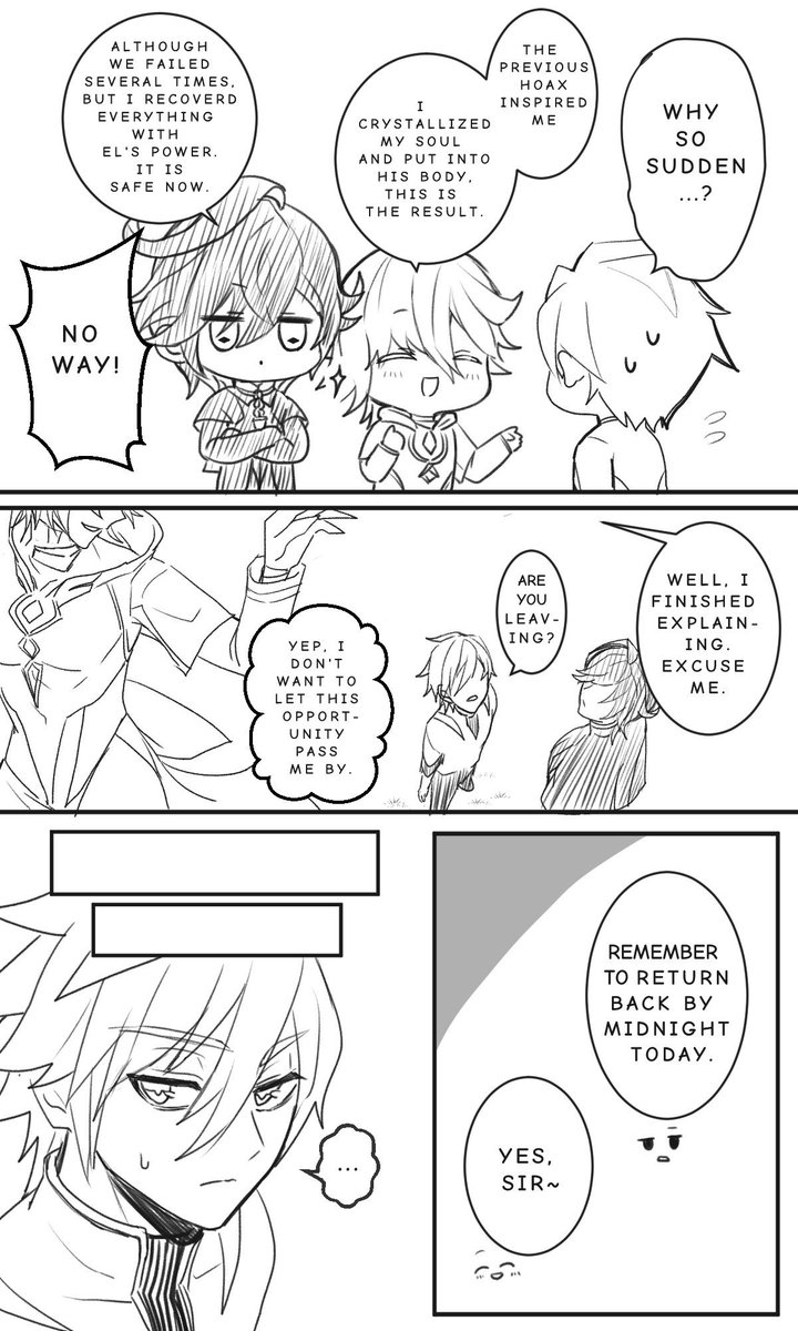 #Elsword 
I translated the comic into English 😇
Hope you enjoy it 🥺
There are 5 pages of the comic 🙇 