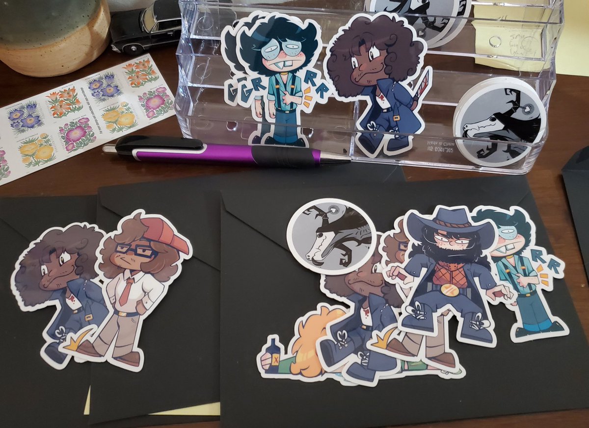 decayedink's tweet image. Working on sticker orders